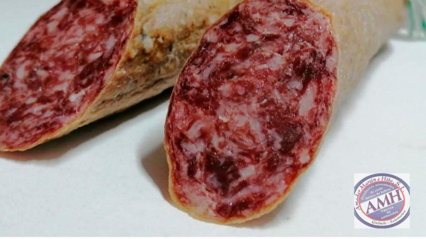 Salchichón bellota ibérico