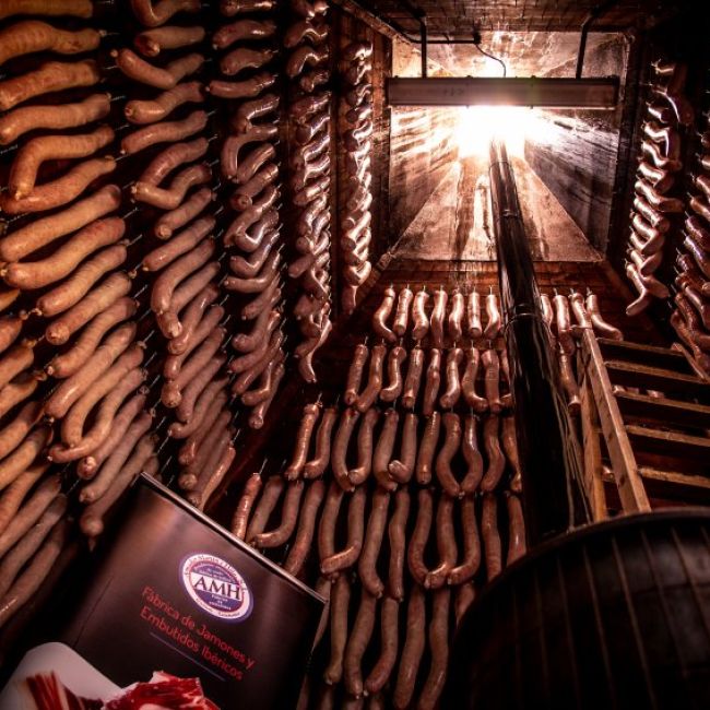 Fábrica de embutidos ibéricos Guijuelo